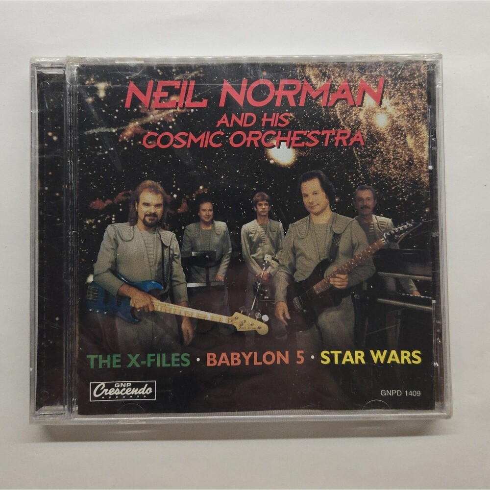 Neil Norman Cosmic Orchestra Star Wars Babylon 5 X-Files CD Maxi Single 1997 GNP